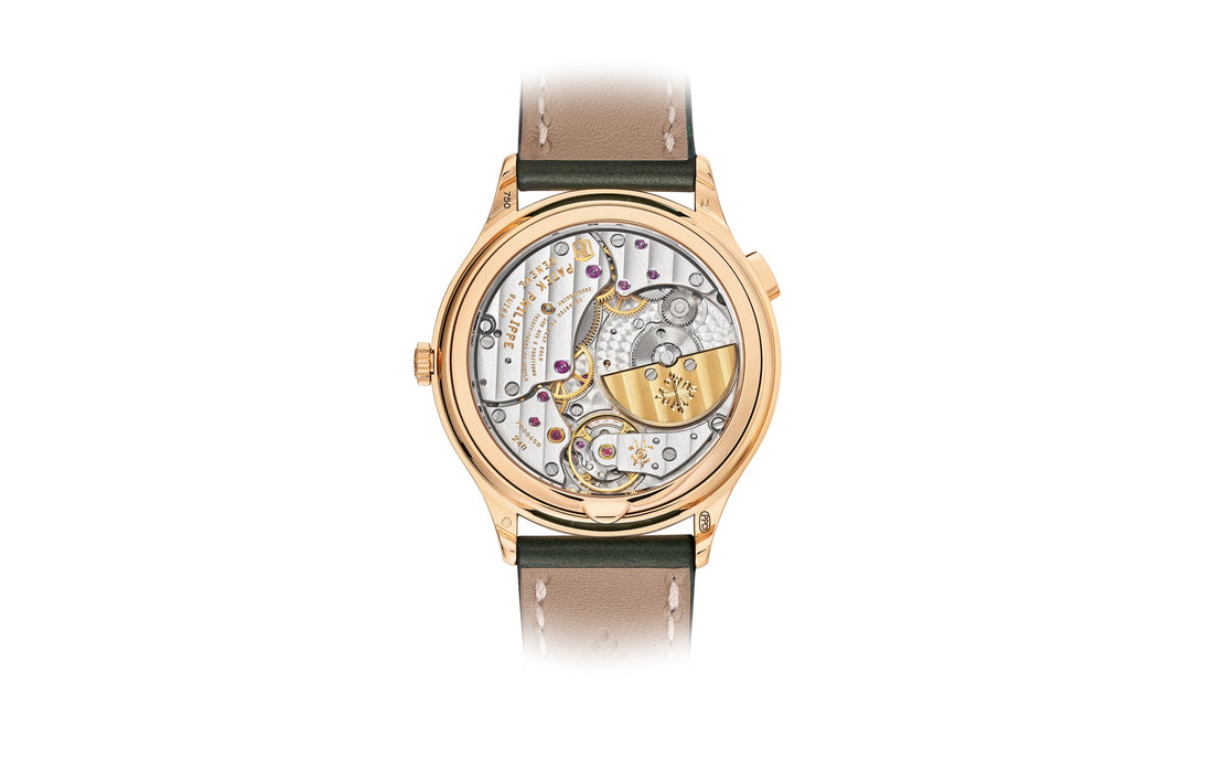 Patek Philippe World Time Oliver Green Dial Rose Gold Complications 7130R-014