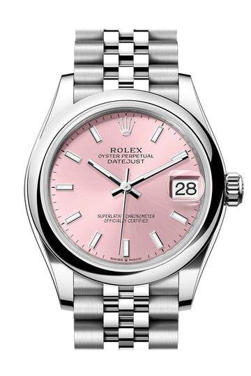 Rolex Datejust 31 Pink Dial Jubilee Ladies Watch - Ref # 278240 278240-0008