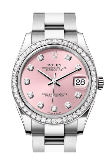Rolex Datejust 31 Pink Diamond Dial Ladies Watch - Ref # 278384RBR 278384RBR-0035