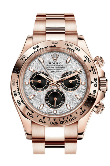 Rolex Cosmograph Daytona Meteorite Dial Rose Gold Watch - Ref # 116519LN