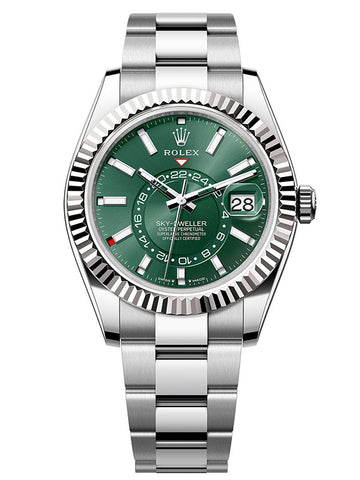 Rolex Sky-Dweller Green Dial Oyster 336934 (Unworn 2023)