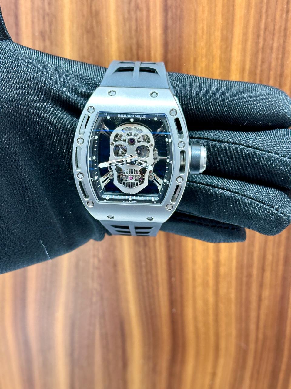 Richard Mille RM52-01 Skull Titanium Limited 15 Pieces.