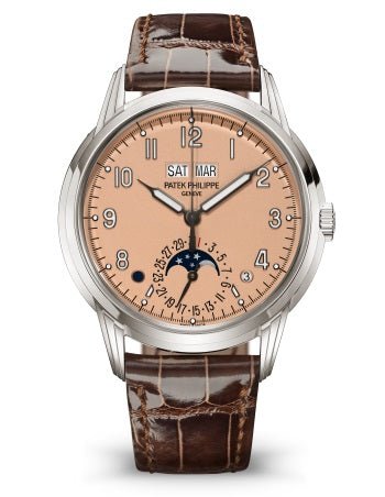 Patek Philippe Perpetual Calendar Grand Complications Salmon Dial Perpetual Calendar - Ref# 5320G