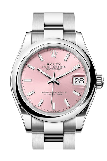 Rolex Datejust 31 Pink Dial Oyster Ladies Watch - Ref #  278240 278240-0007