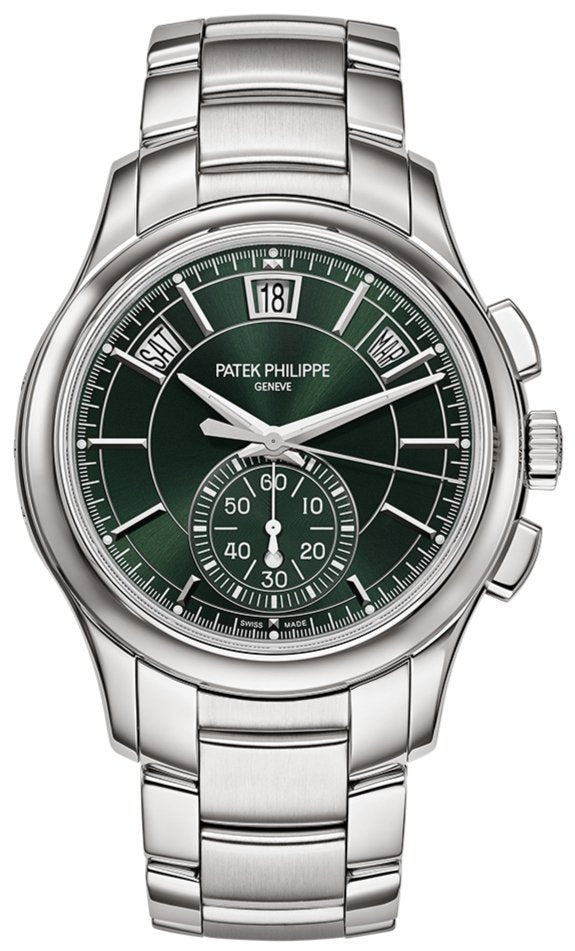 Patek Philippe Annual Calendar Complications Green Dial - Ref#  5905 - 1A-001