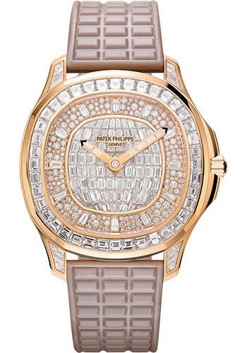 Patek Philippe Aquanaut Luce Haute Joaillerie 38.8mm Rose Gold Diamonds Ref#  5062 - 450R-001