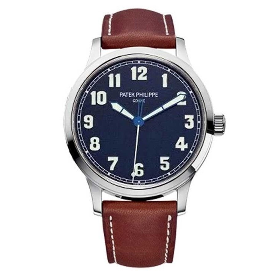 Patek Philippe Calatrava Limited Edition Calatrava 42mm Steel Blue Dial 5522A