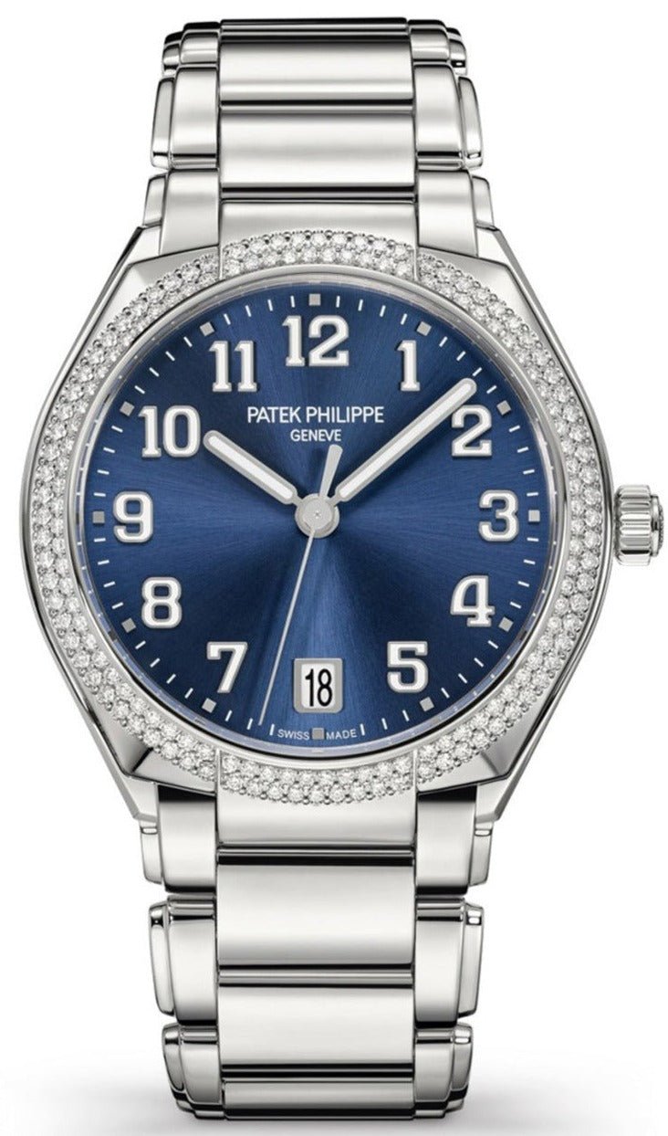 Patek Philippe Twenty~4 Automatic Round Watch Blue Dial Ladies 36mm - Ref#  7300 - 1200A-001